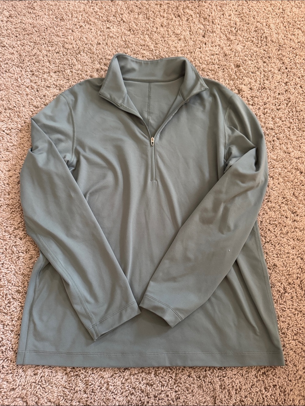 Lululemon Men's Quarter-Zip Pullover in Crater Blue